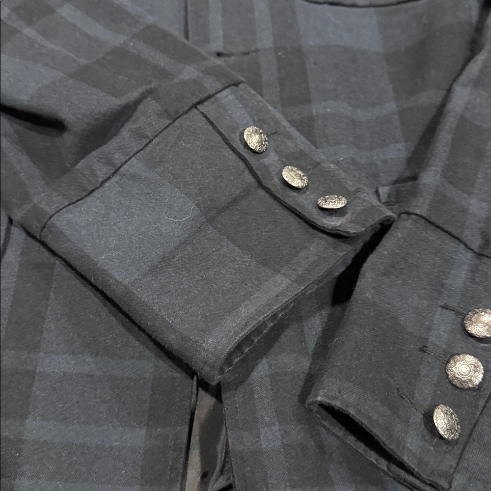 G by Guess Dark Blue Military Jacket - Picture 4 of 7